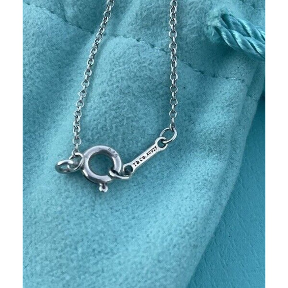 Tiffany & Co . 17" Silver 925 Paloma Picasso MARRAKESH Necklace Pendant - Large - Picture 5 of 14